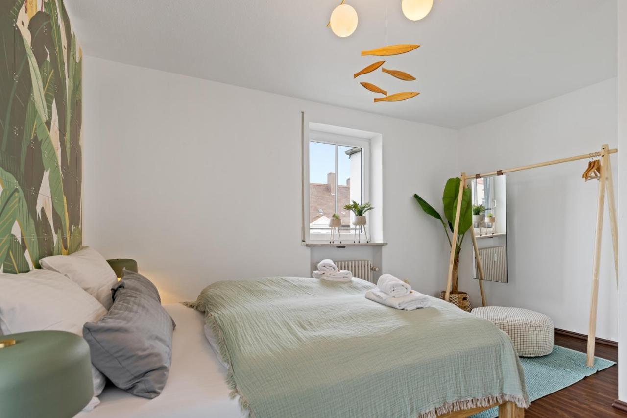 Arbio I Premium Penthouse Apartment اوغسبورغ المظهر الخارجي الصورة