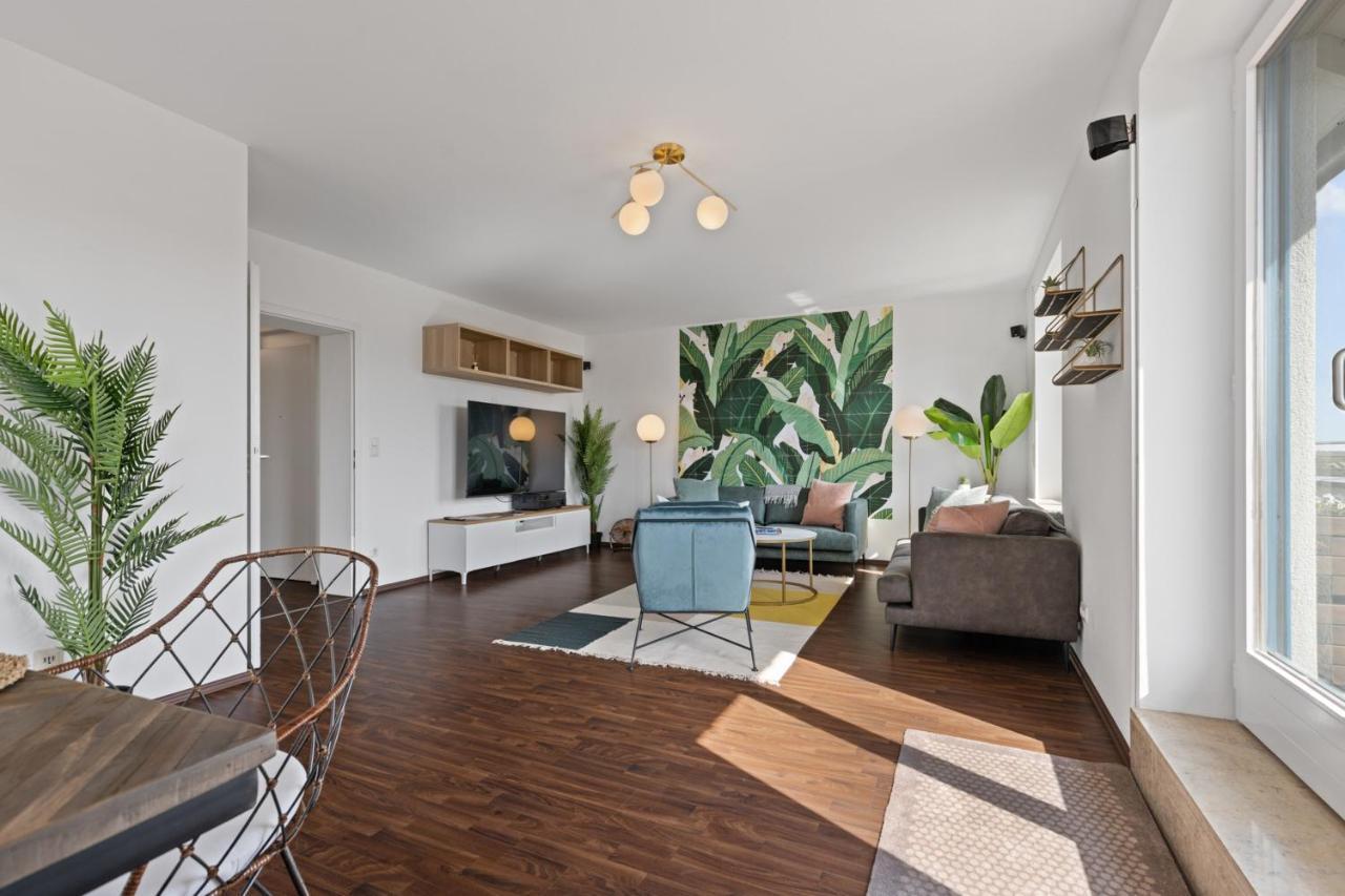 Arbio I Premium Penthouse Apartment اوغسبورغ المظهر الخارجي الصورة